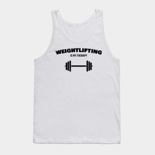 funny weightlifting Tank Top